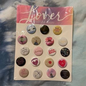 SEALED Taylor Swift Lover Album Pins